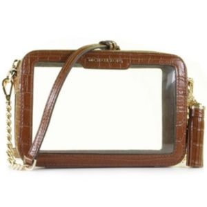 Michael Kors Clear Camera Medium Bag